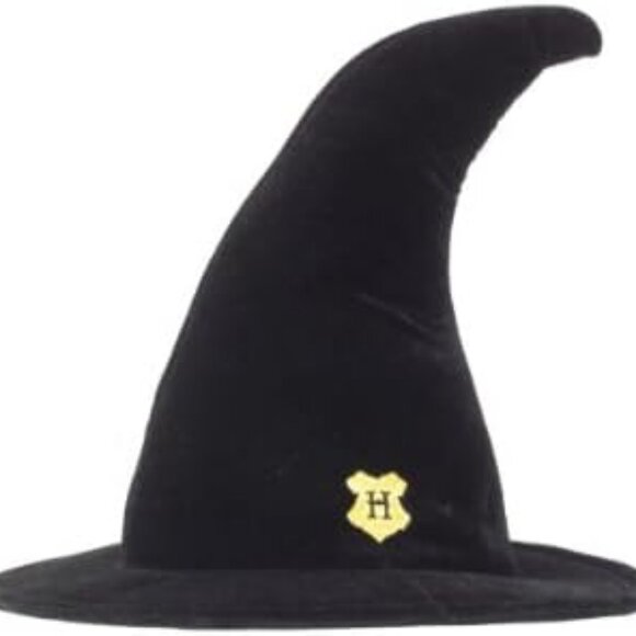 Hogwarts Student Blk Velvet Witch Costume Hat by Elope - Picture 2 of 11